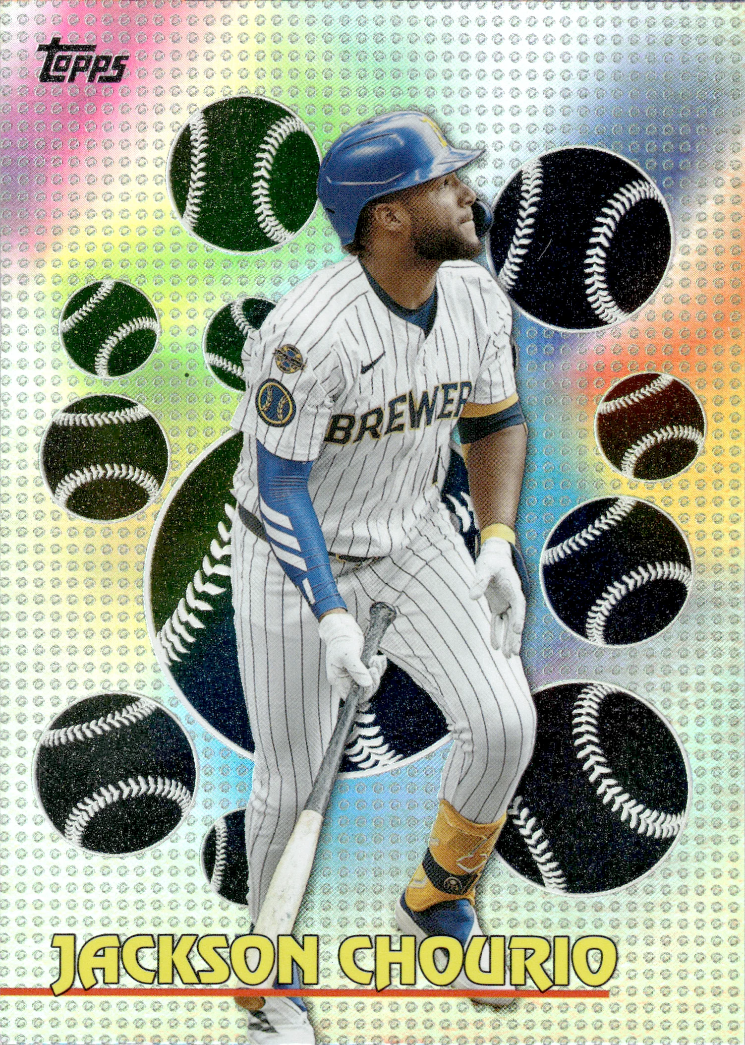 Jackson Chourio #TOG-31 2026 Topps Series 2 Baseball Titans of the Game baseball card - Front