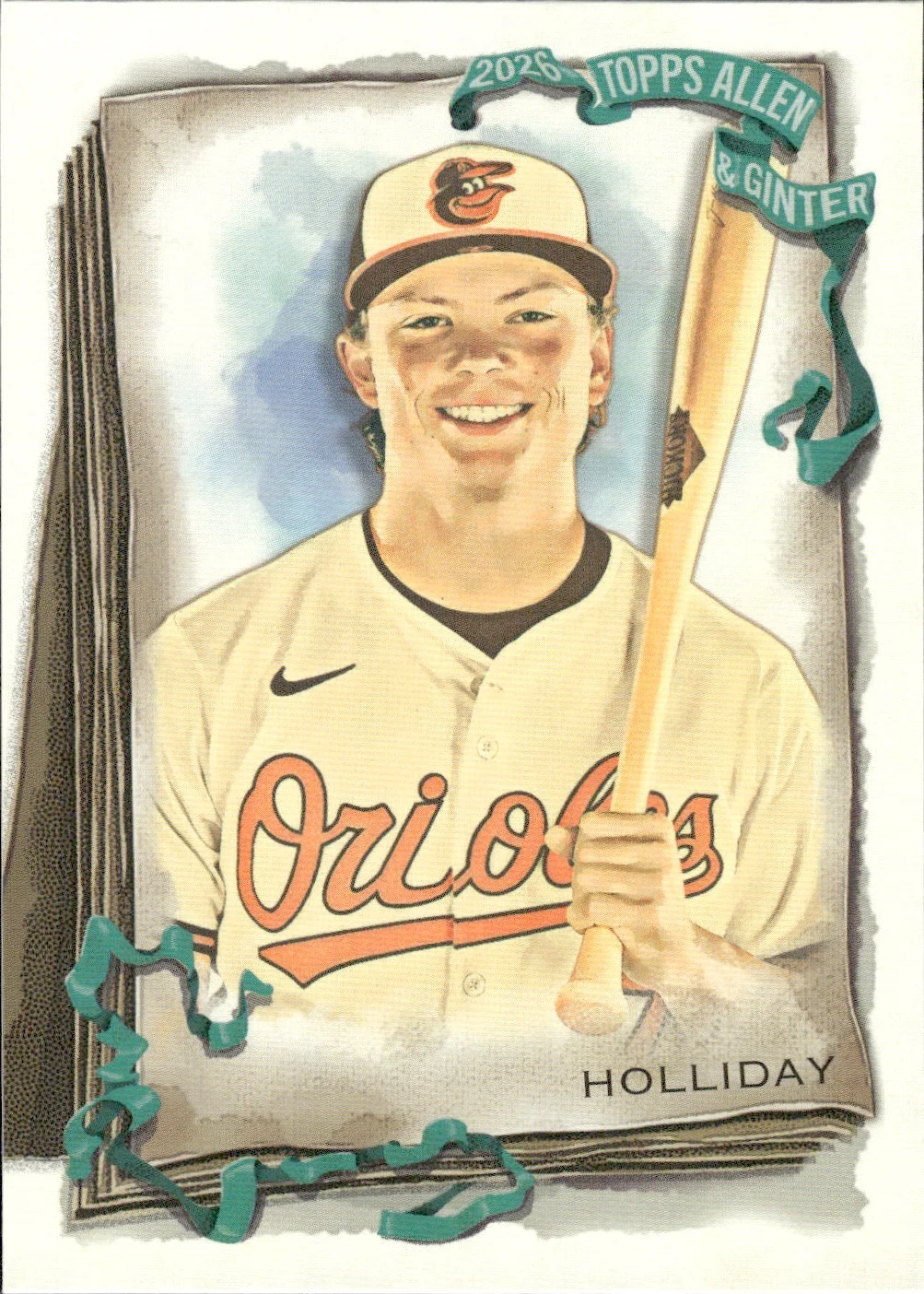 Jackson Holliday #246 2026 Topps Allen & Ginter trading card - Front
