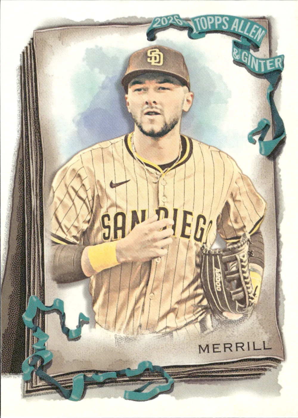 Jackson Merrill #109 2026 Topps Allen & Ginter trading card - Front