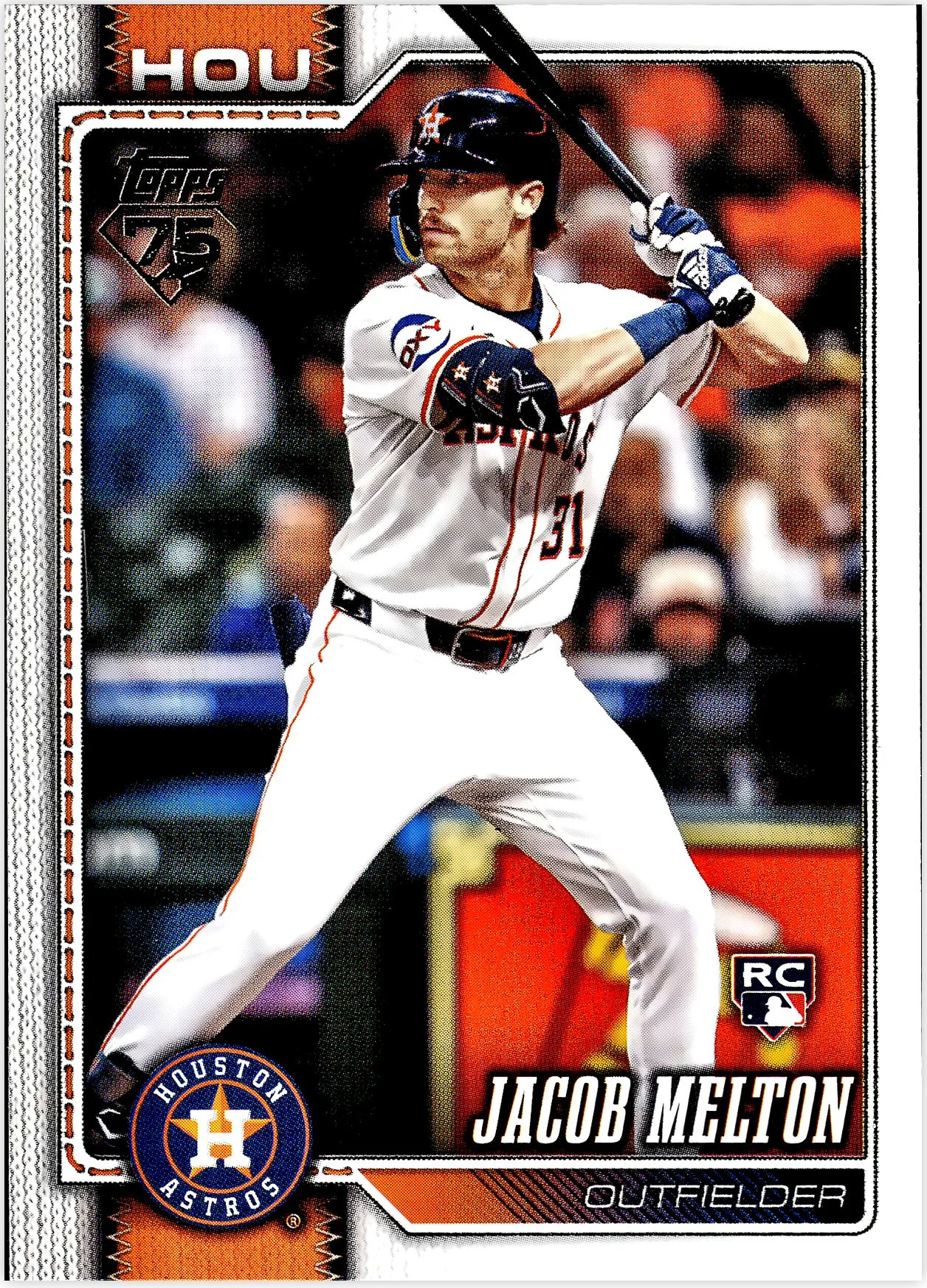 Jacob Melton 2026 Topps #148 baseball rookie card - Front