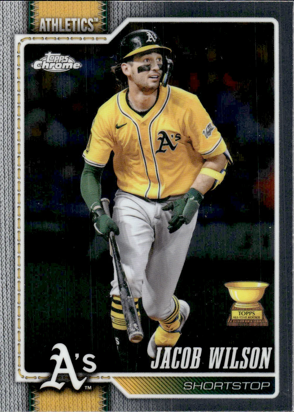 Jacob Wilson #227 2026 Topps Chrome Baseball baseball card - Front