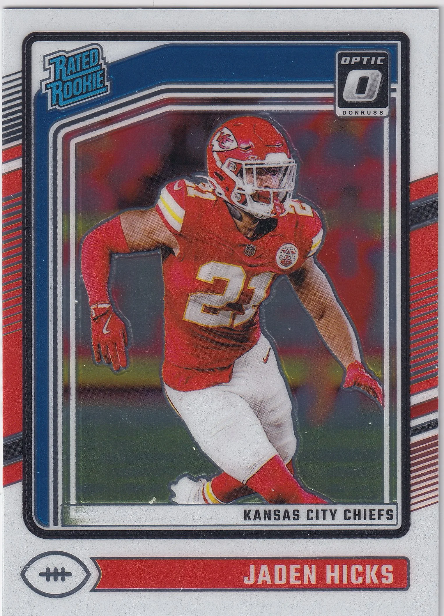 Jaden Hicks 2024 Donruss Optic #237 football rookie card - Front