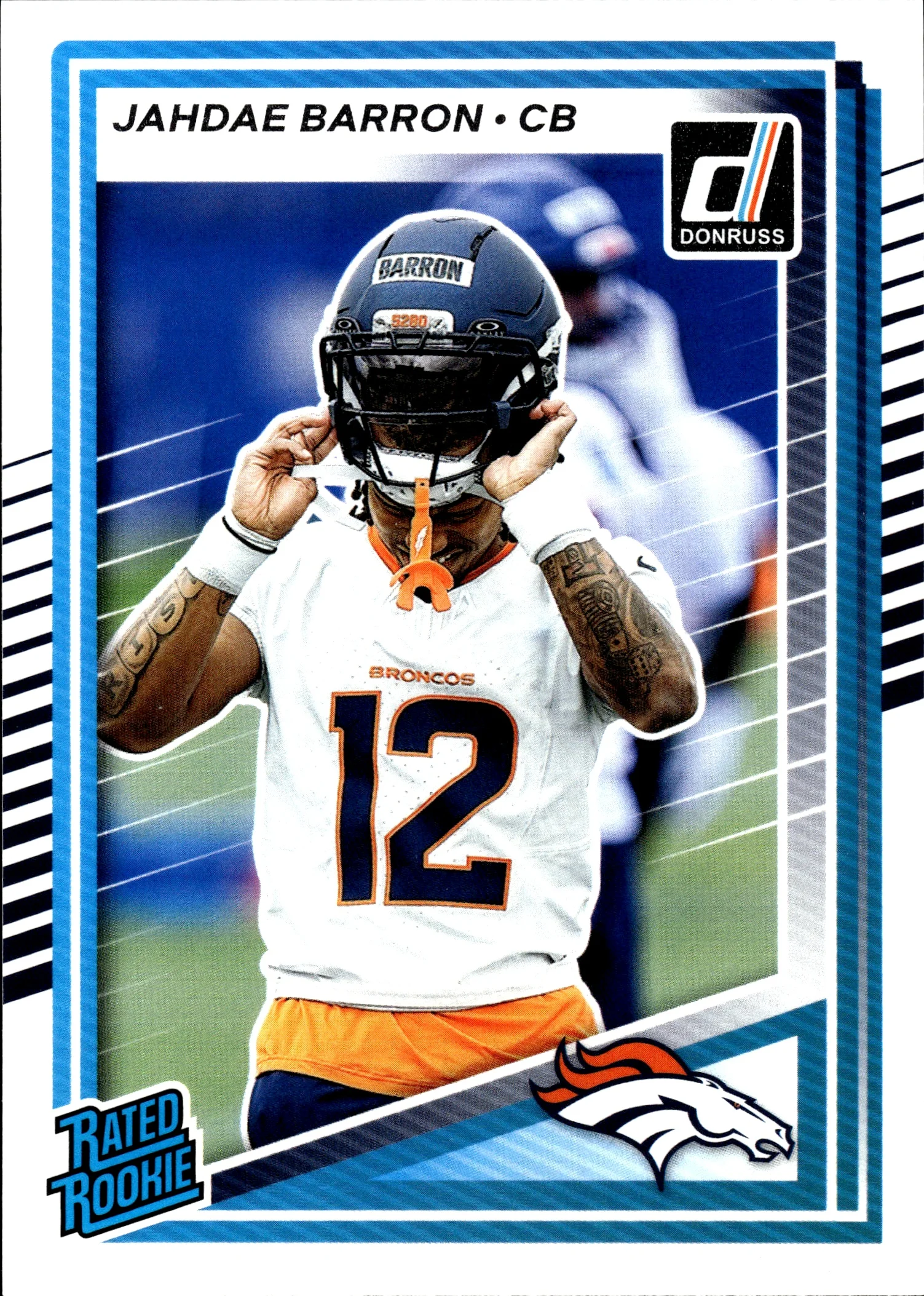 Jahdae Barron 2025 Donruss #365 football rookie card - Front