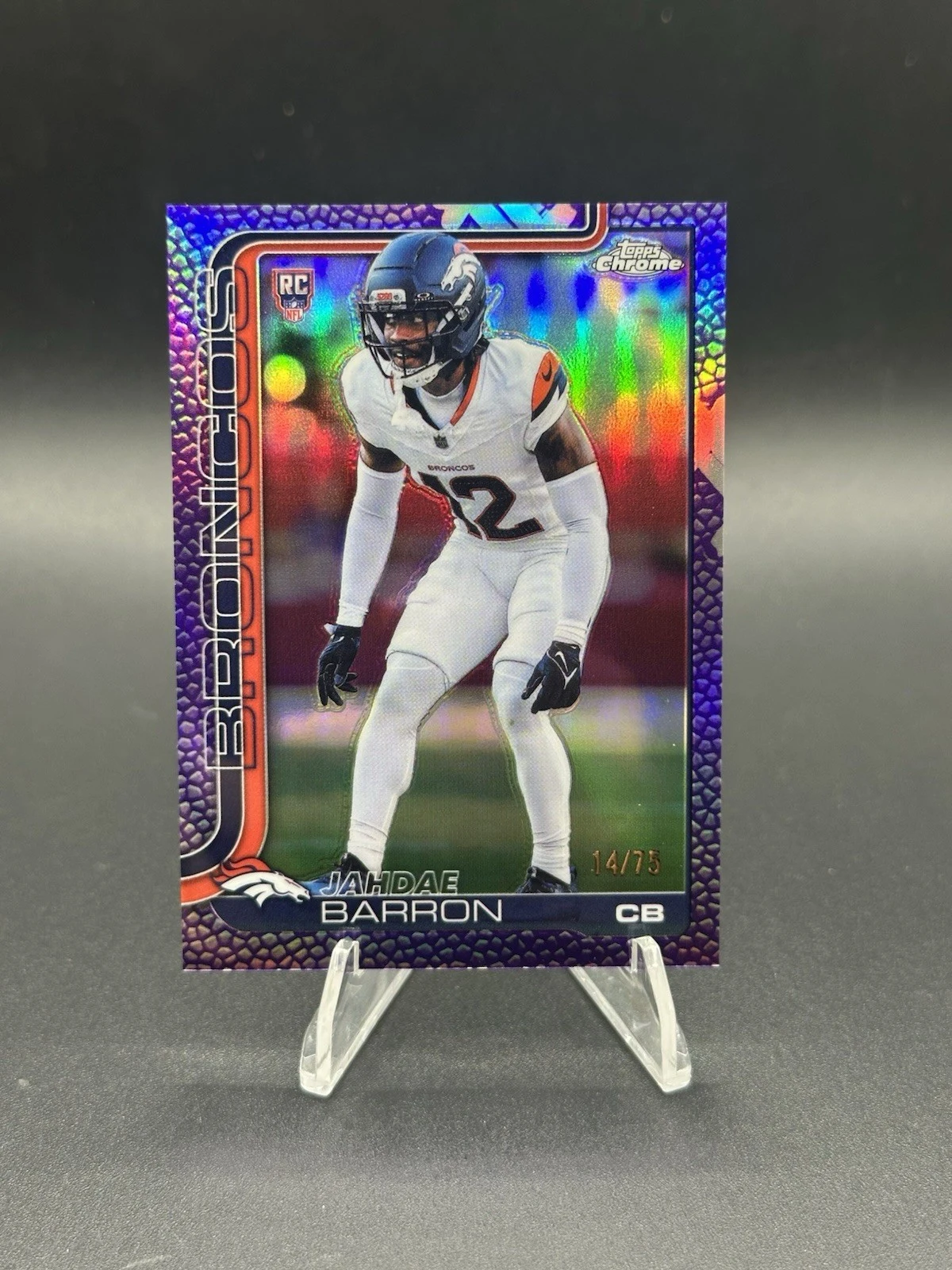 Jahdae Barron 2025 Topps Chrome Football card