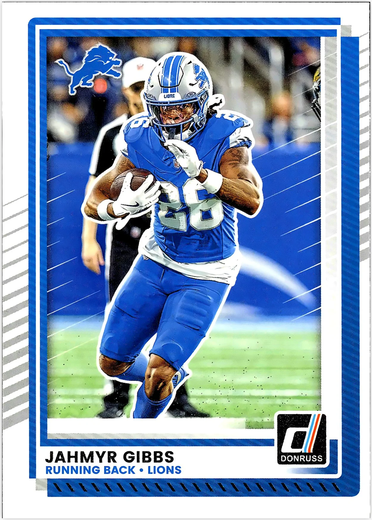 Jahmyr Gibbs 2025 Donruss #101 football card - Front