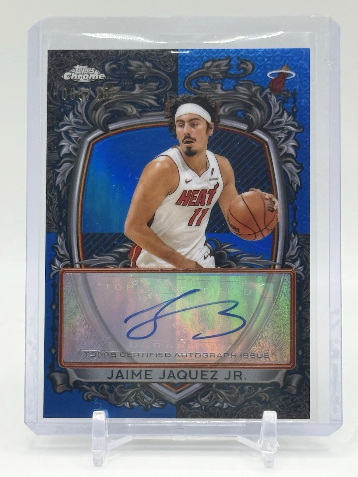 Jaime Jaquez Jr. 2025-26 Topps Chrome card