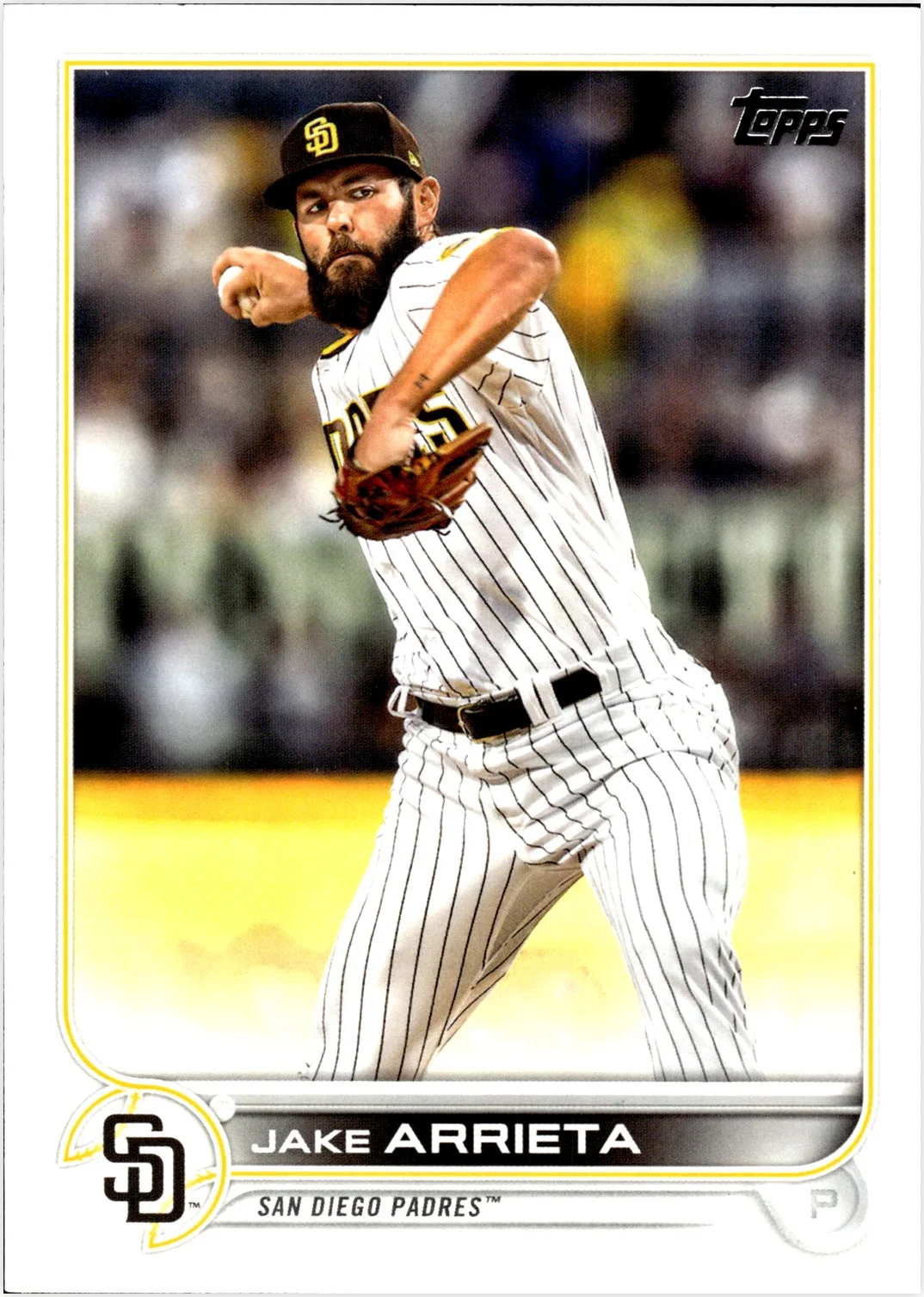 Jake Arrieta 2022 Topps #214 baseball card - Front