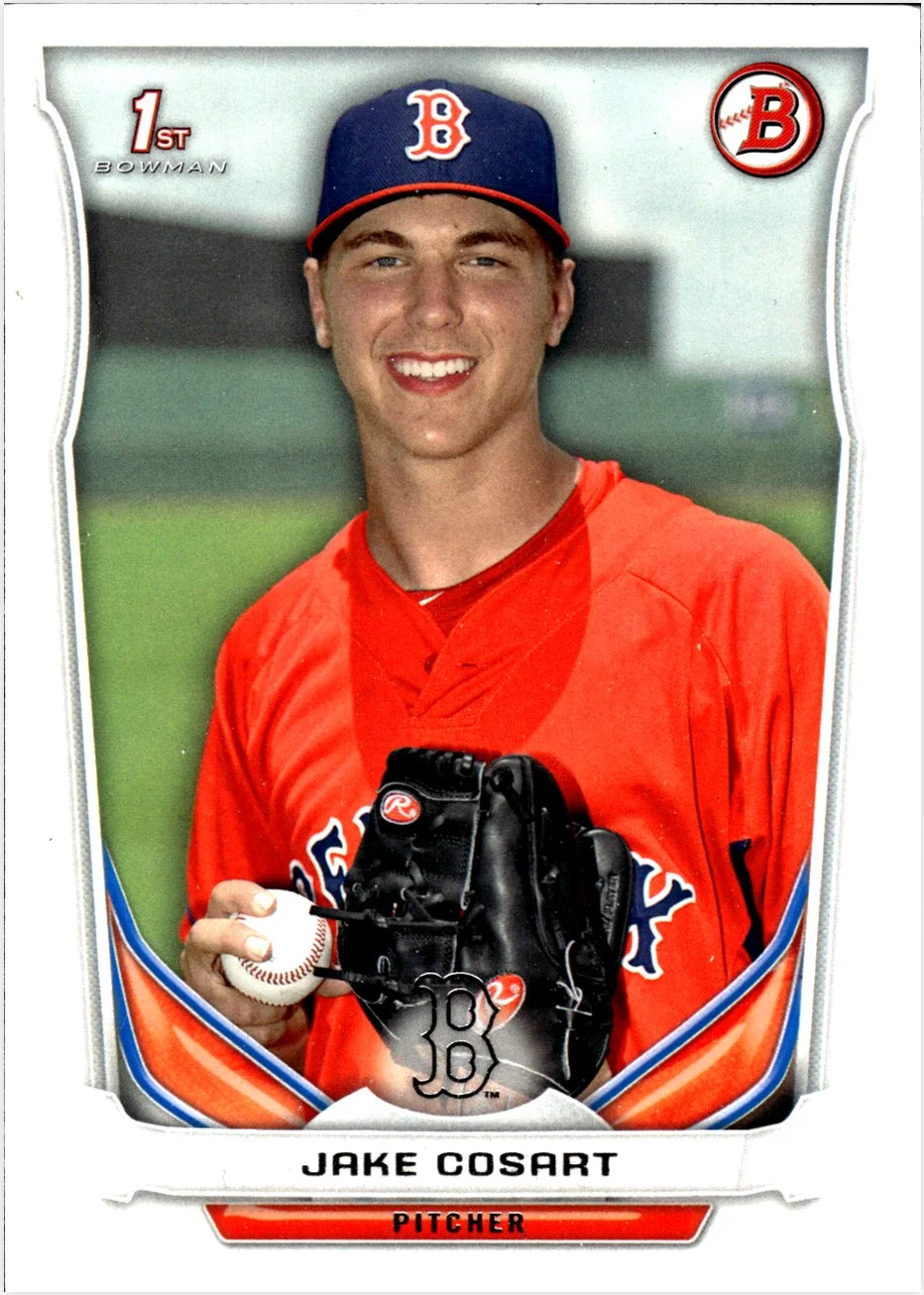 Jake Cosart 2014 Bowman Draft #DP101 baseball card - Front