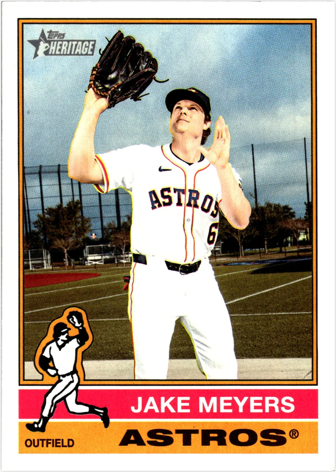 Jake Meyers 2025 Heritage High Number #674 baseball card - Front