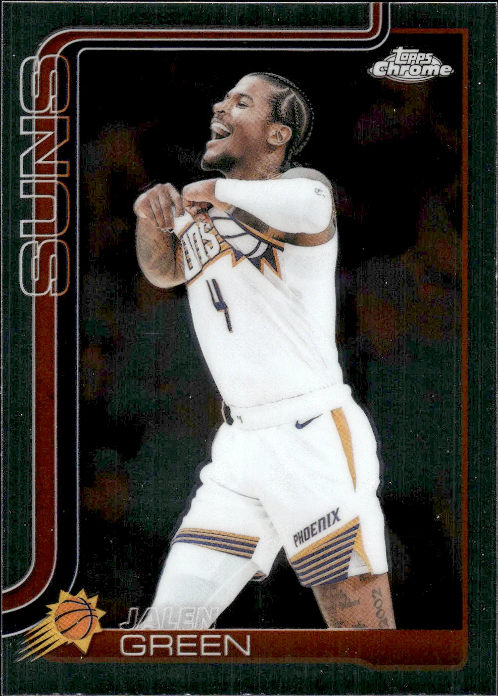 Jalen Green #79 2025 Topps Chrome Update Basketball basketball card - Front