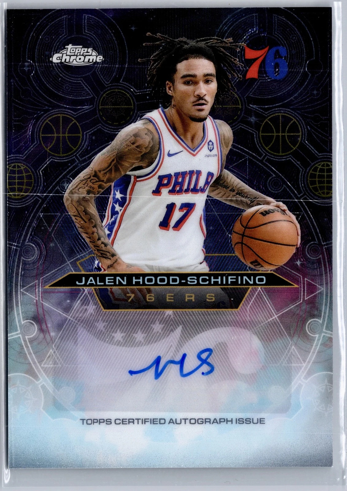 Jalen Hood-Schifino 2025 Topps Chrome Basketball card