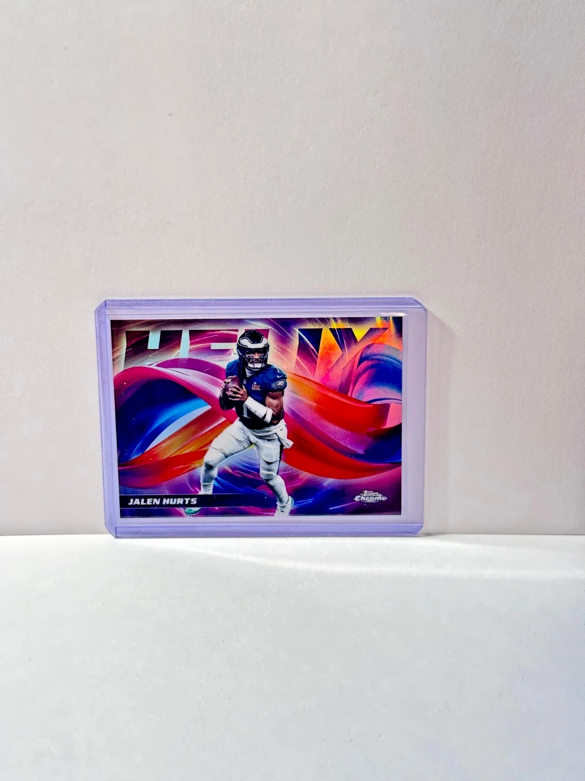Jalen Hurts 2025 Topps Chrome Football card