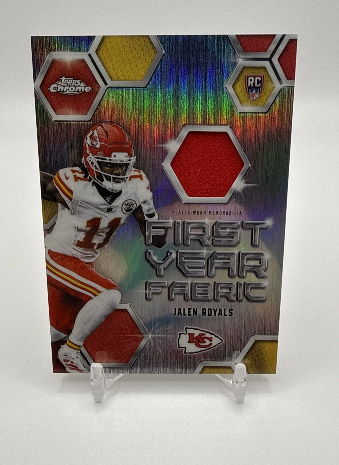 Jalen Royals 2025 Topps Chrome Football card