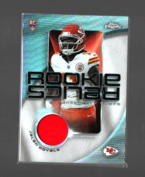 Jalen Royals 2025 Topps Chrome Football card