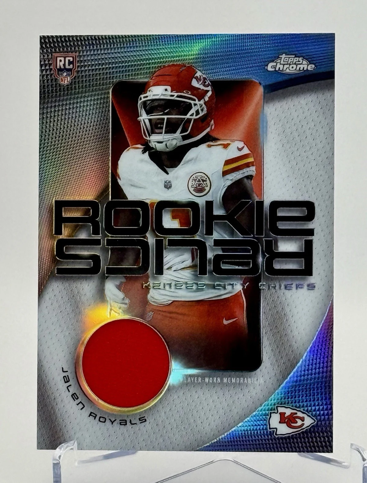 Jalen Royals 2025 Topps Chrome Football card