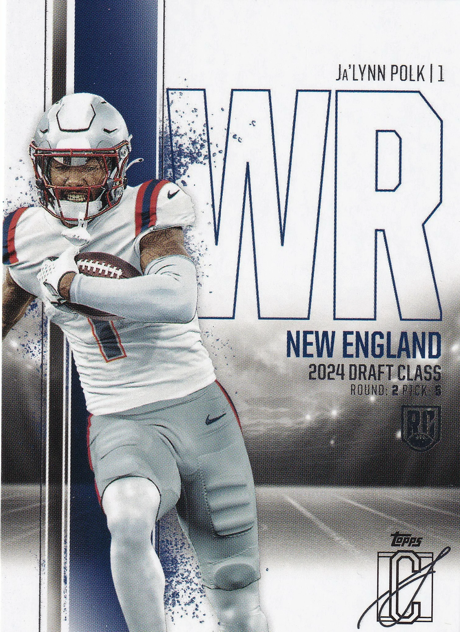 Ja'Lynn Polk 2024 Topps Signature Series #153 Rookie football rookie card - Front