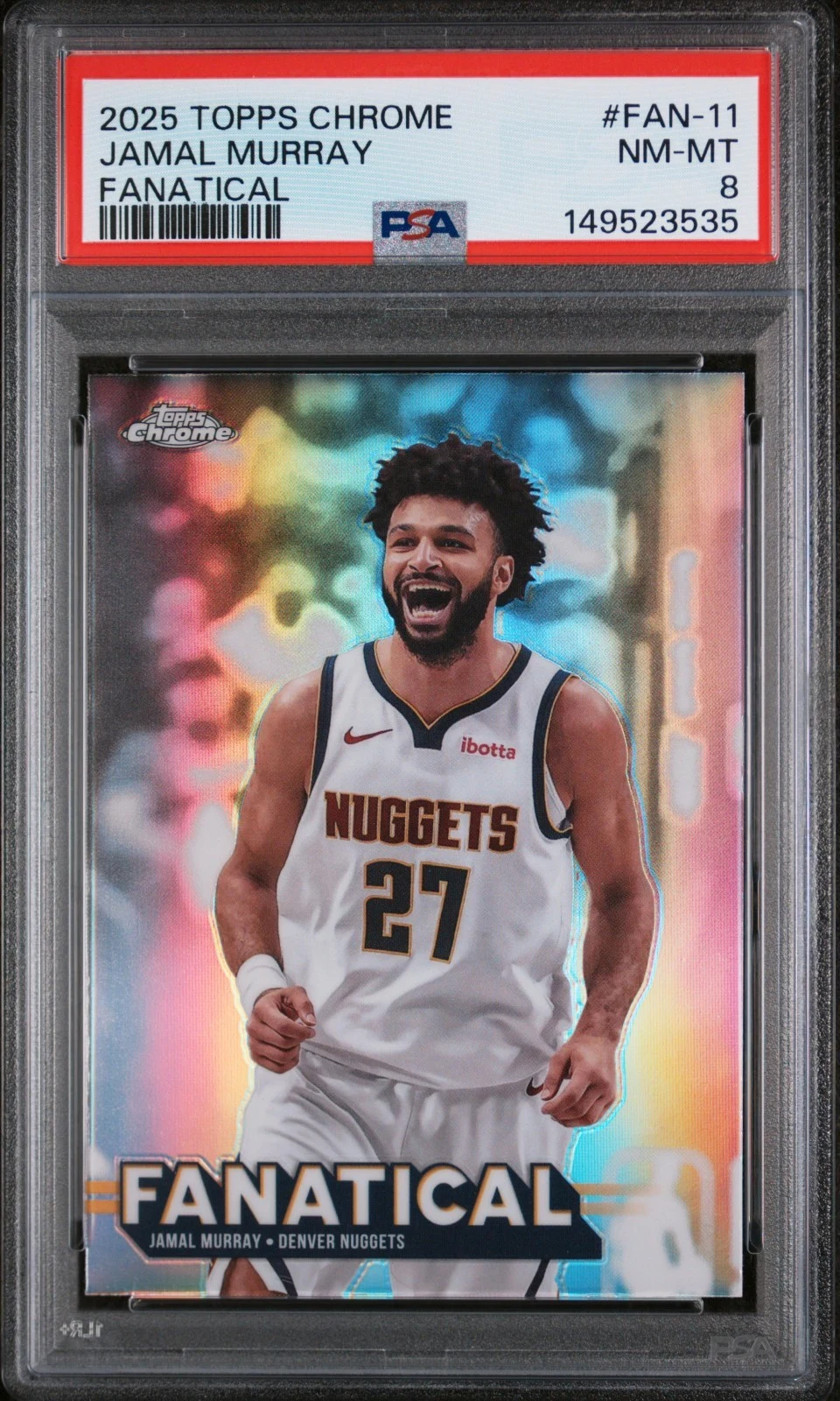 Jamal Murray 2025-26 Topps Chrome card