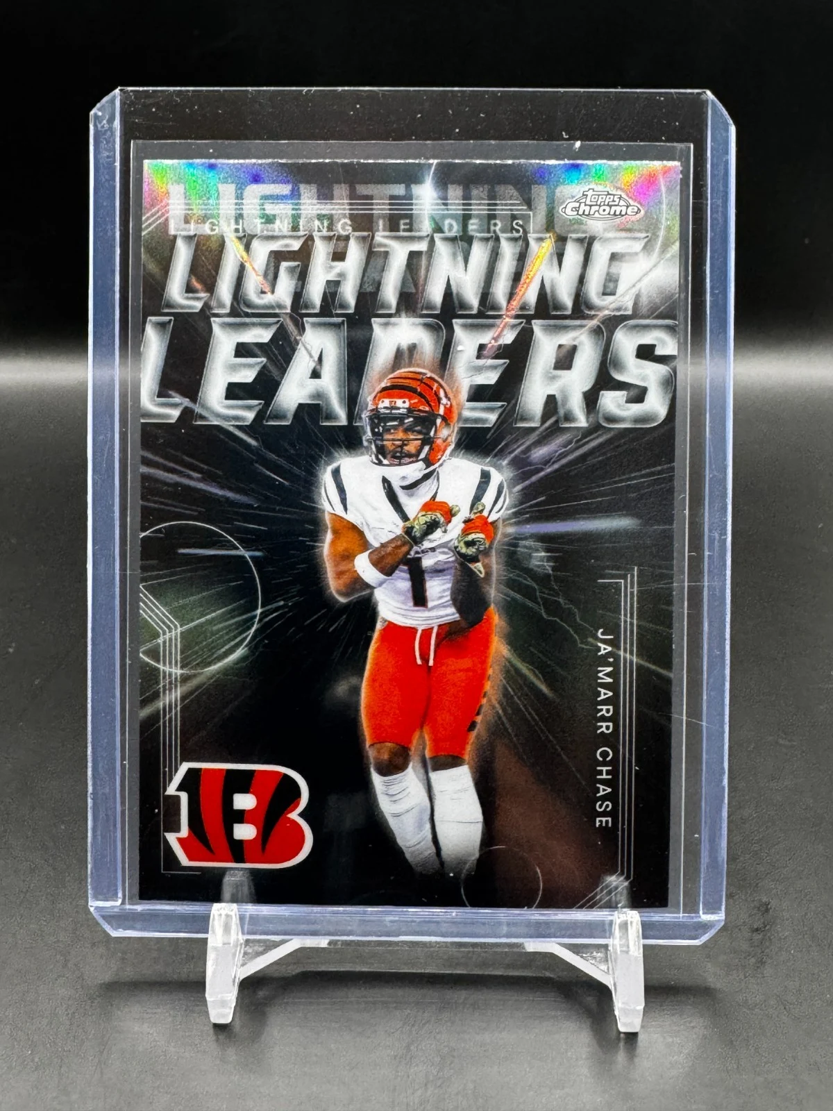 Ja’Marr Chase 2025 Topps Chrome Football card