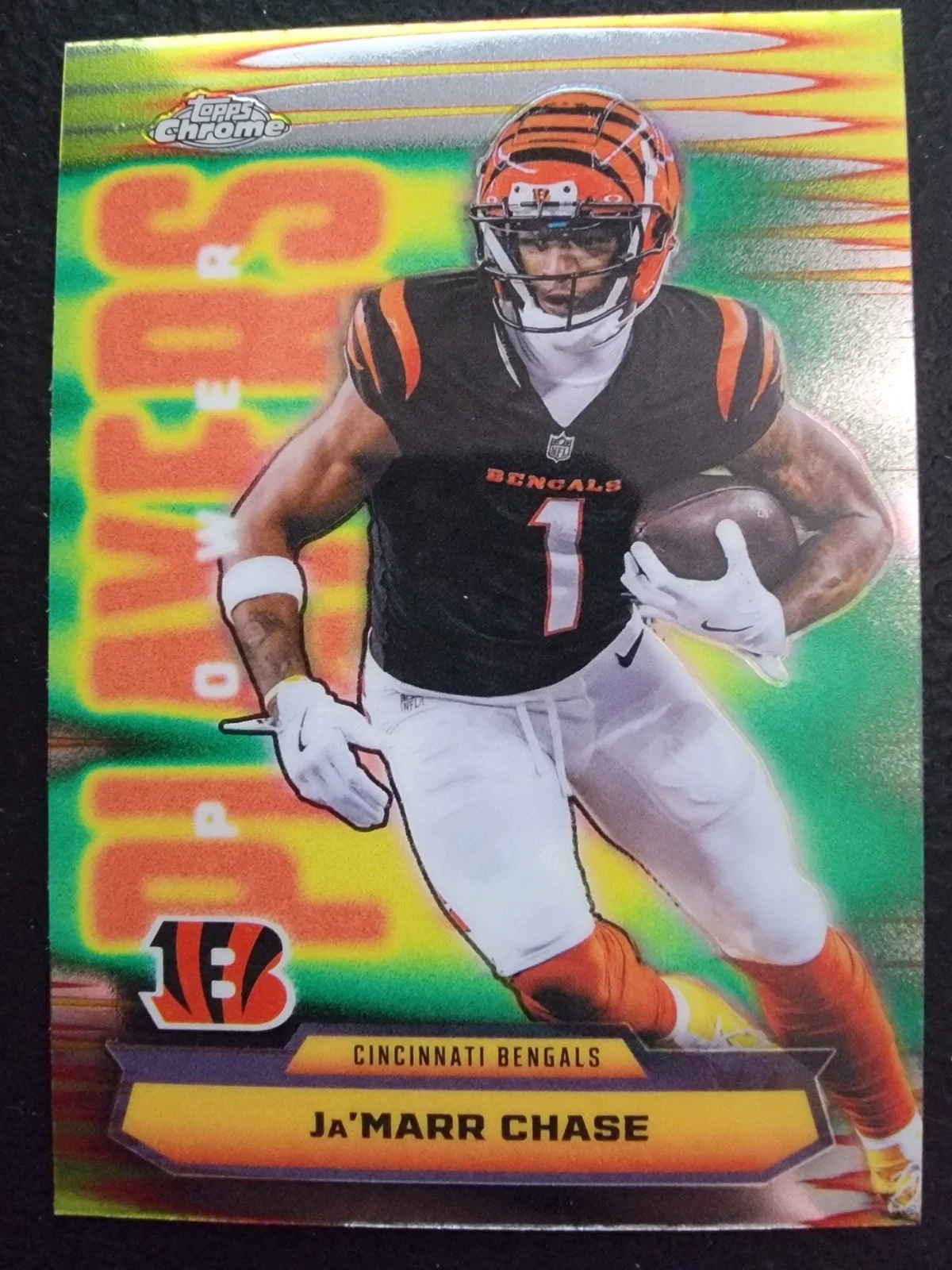 Ja’Marr Chase 2025 Topps Chrome Football card