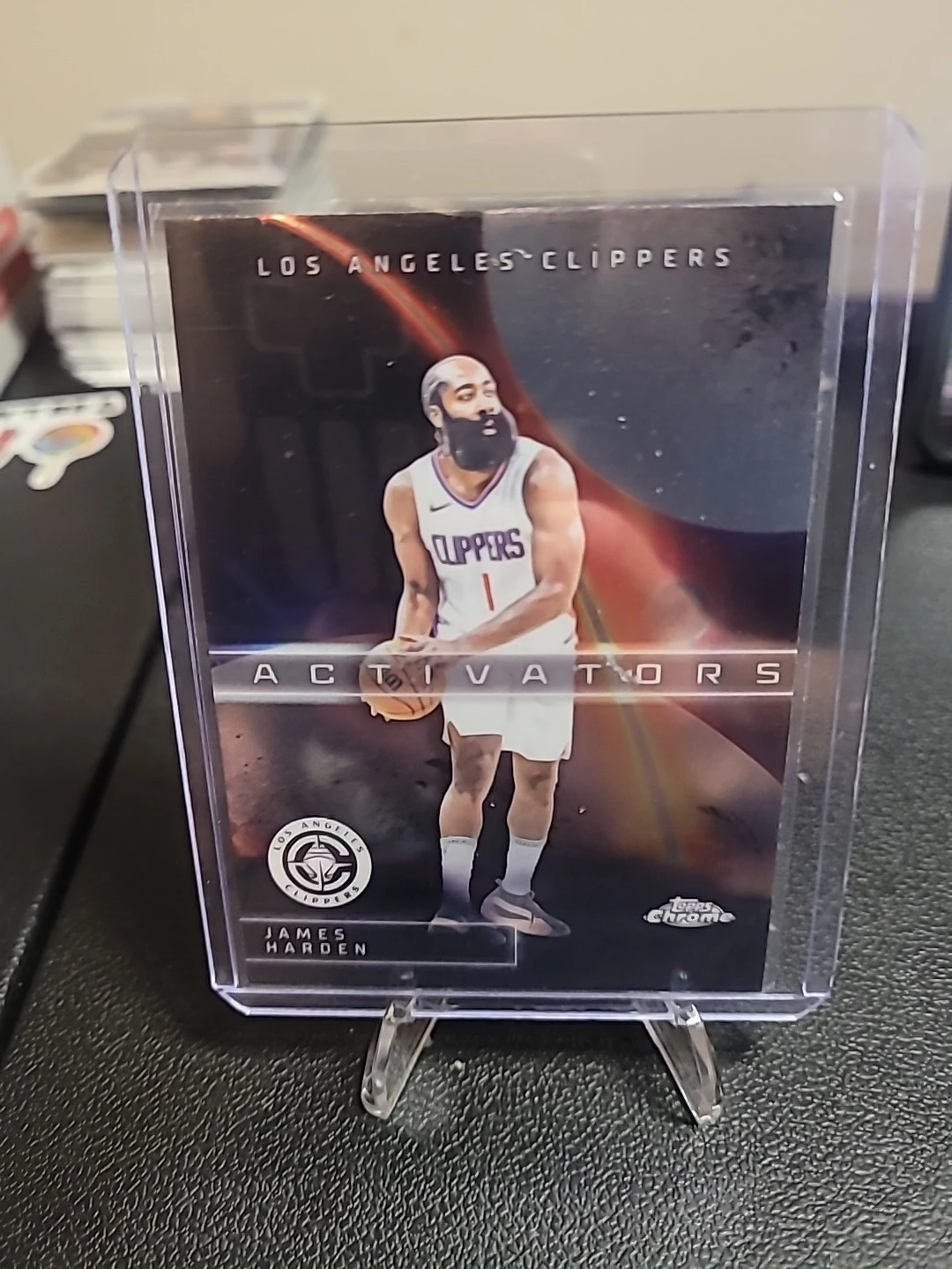 James Harden 2025-26 Topps Chrome card