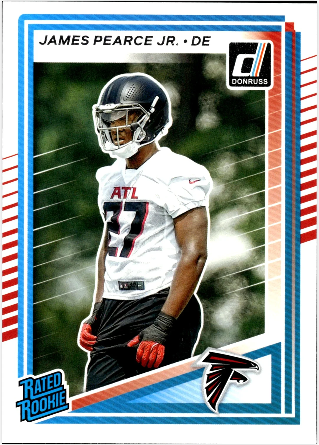 James Pearce Jr. 2025 Donruss #363 football rookie card - Front