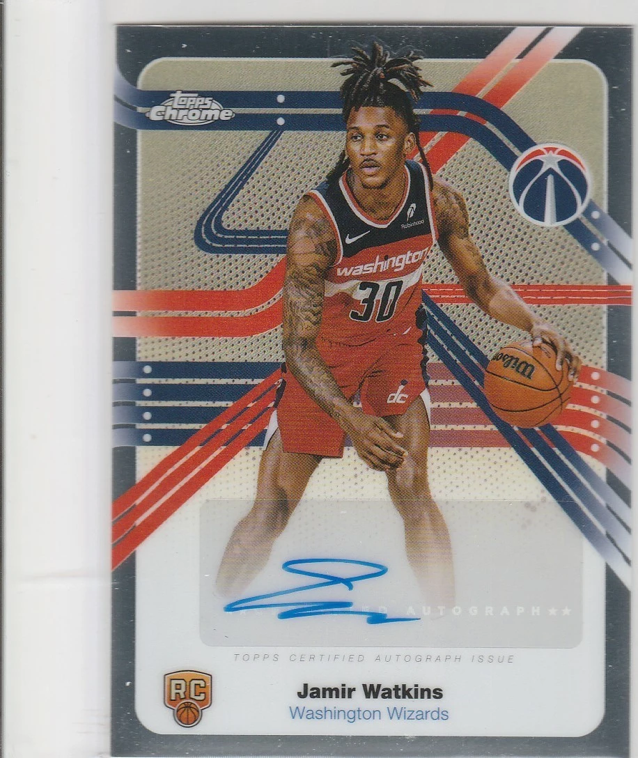 Jamir Watkins 2025-26 Topps Chrome card