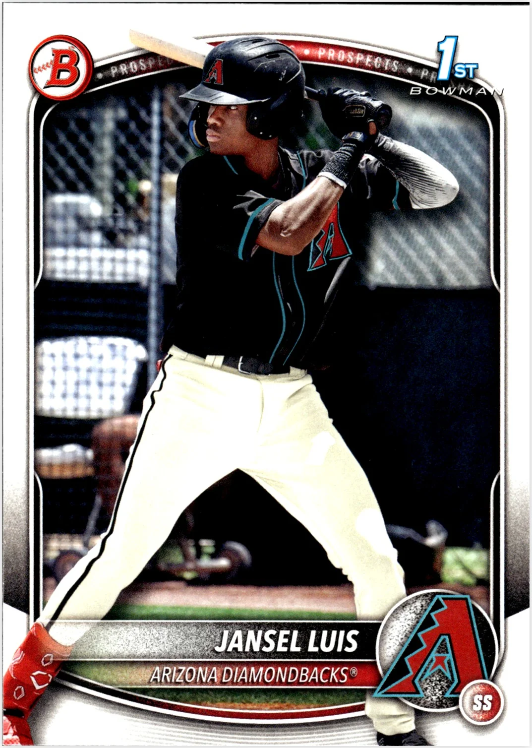 Jansel Luis 2025 Bowman #BP-84 Prospects baseball card - Front