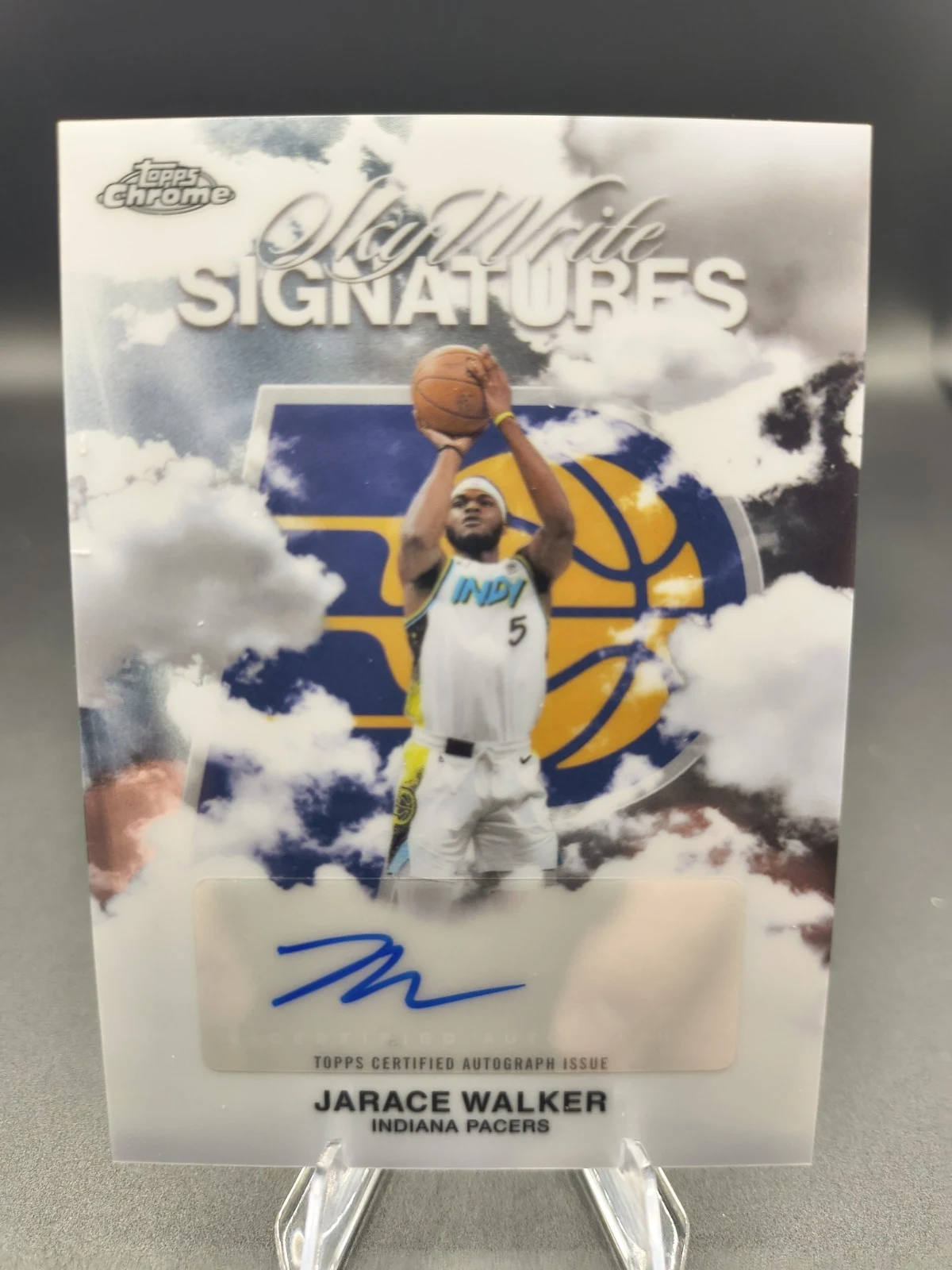 Jarace Walker 2025-26 Topps Chrome card