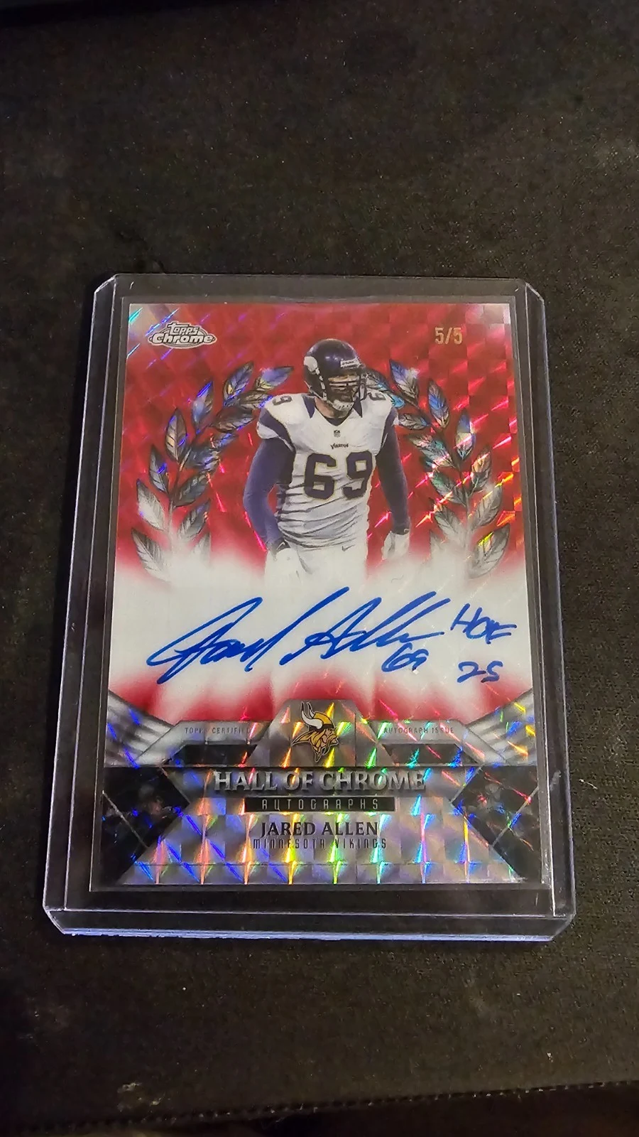Jared Allen 2025 Topps Chrome Football card