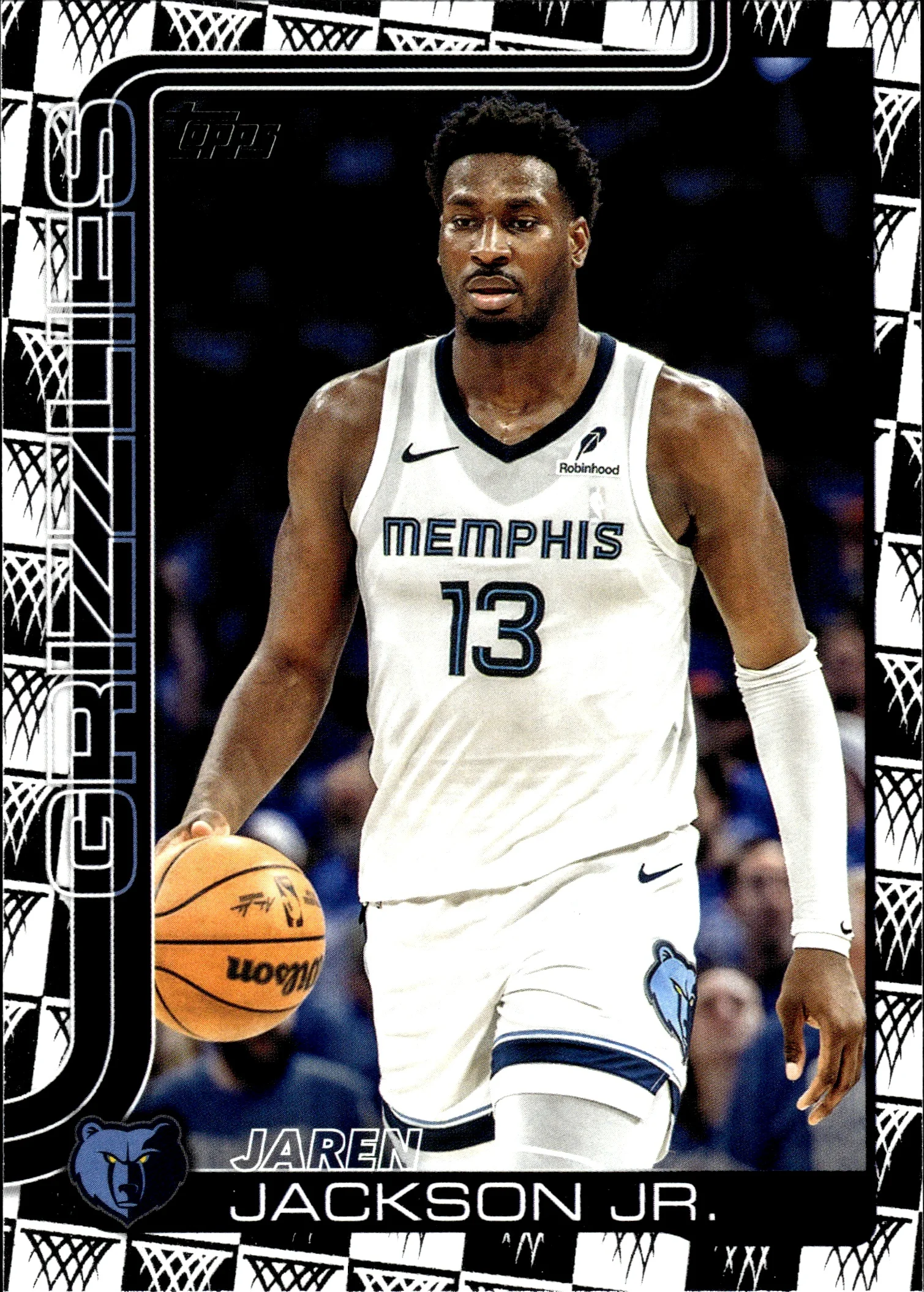 Jaren Jackson Jr. 2025-26 Topps #184 Season Tip Off basketball card - Front