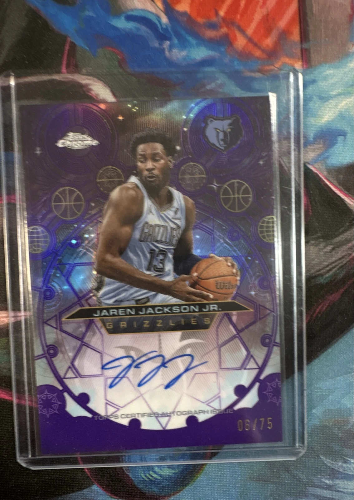 Jaren Jackson Jr. 2025-26 Topps Chrome card