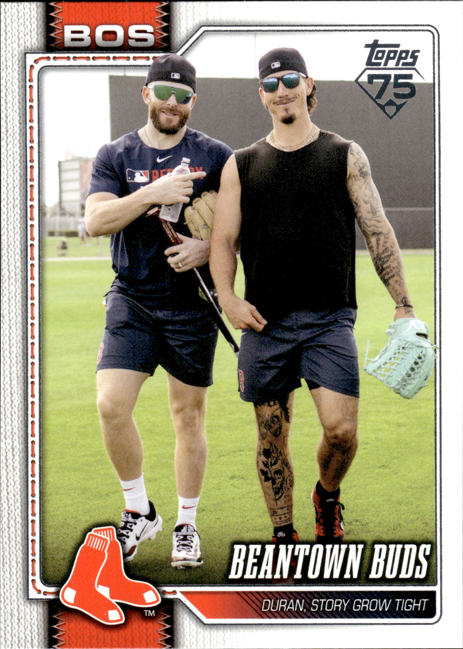 Jarren Duran / Trevor Story #576 2026 Topps Series 2 Baseball baseball card - Front