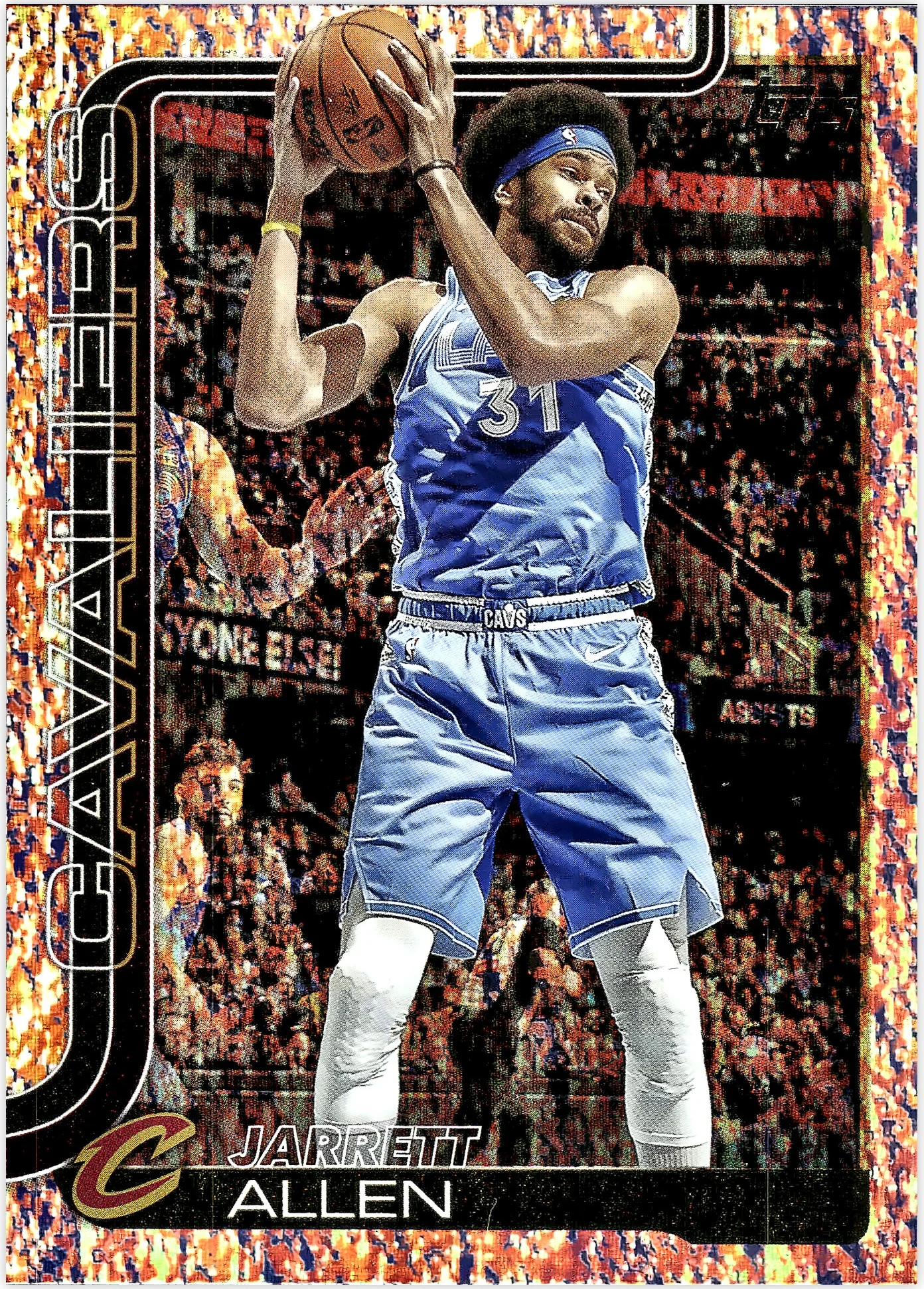 Jarrett Allen 2025-26 Topps #85 Sandglitter basketball card - Front