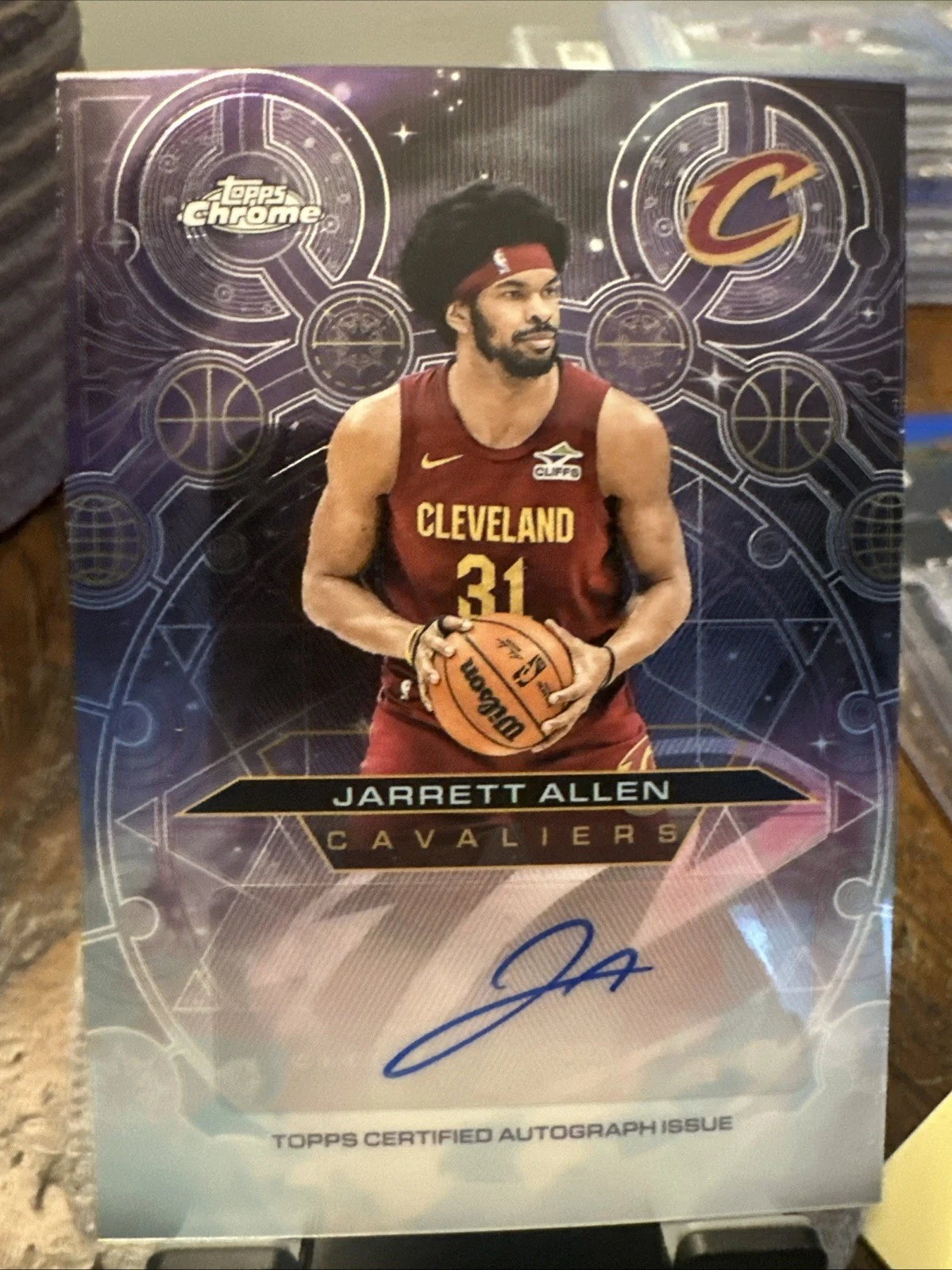 Jarrett Allen 2025-26 Topps Chrome card