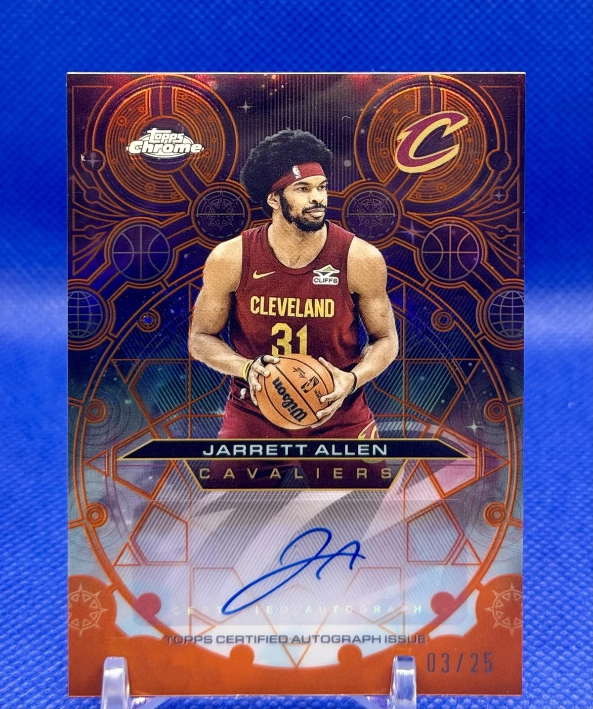 Jarrett Allen 2025 Topps Chrome Basketball card