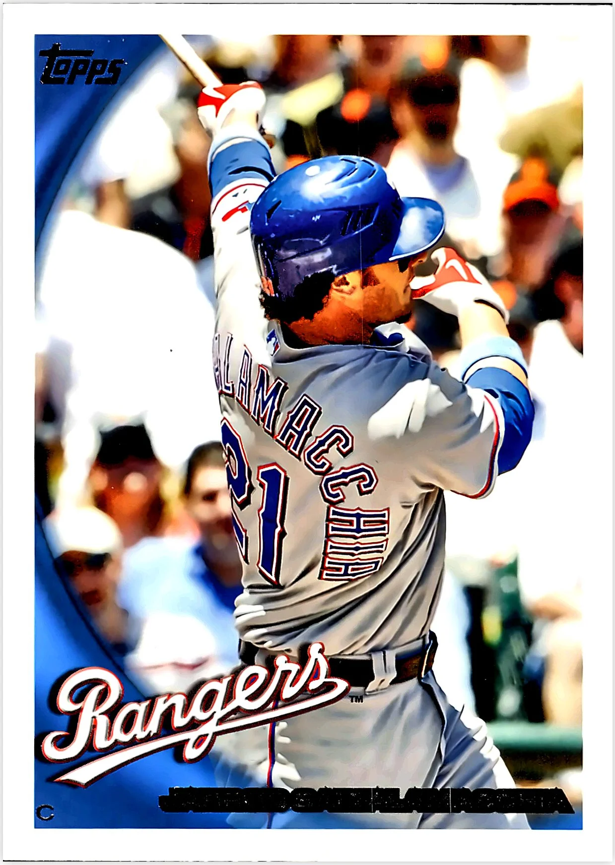 Jarrod Saltalamacchia 2010 Topps #568 baseball card - Front