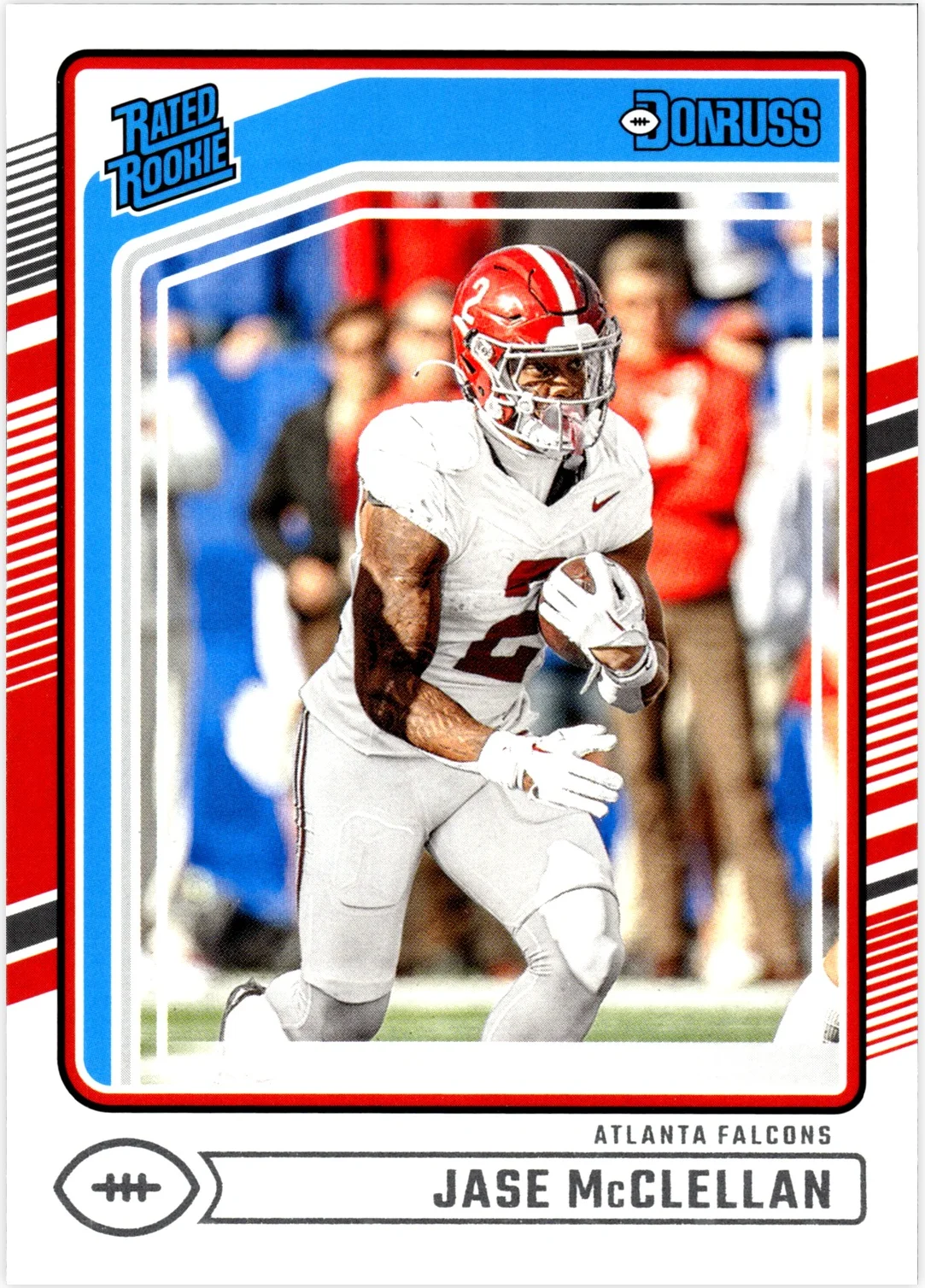 Jase McClellan 2024 Donruss #375 football rookie card - Front
