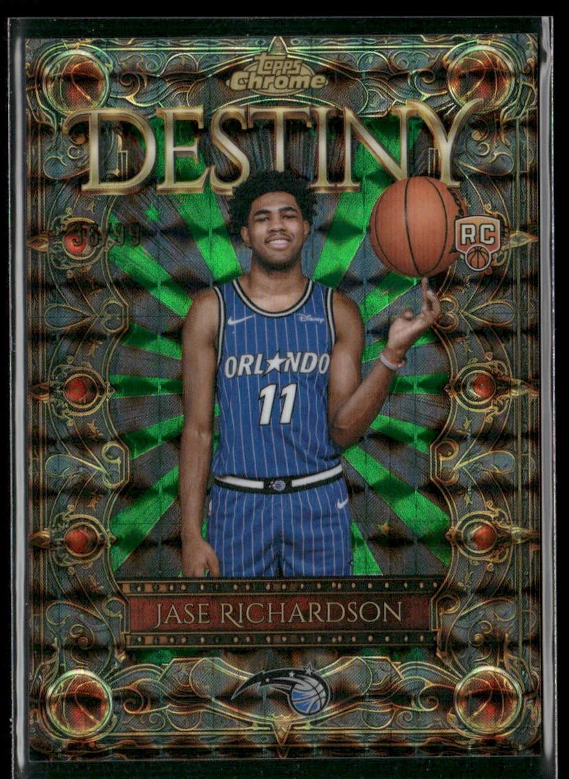 Jase Richardson 2025-26 Topps Chrome card