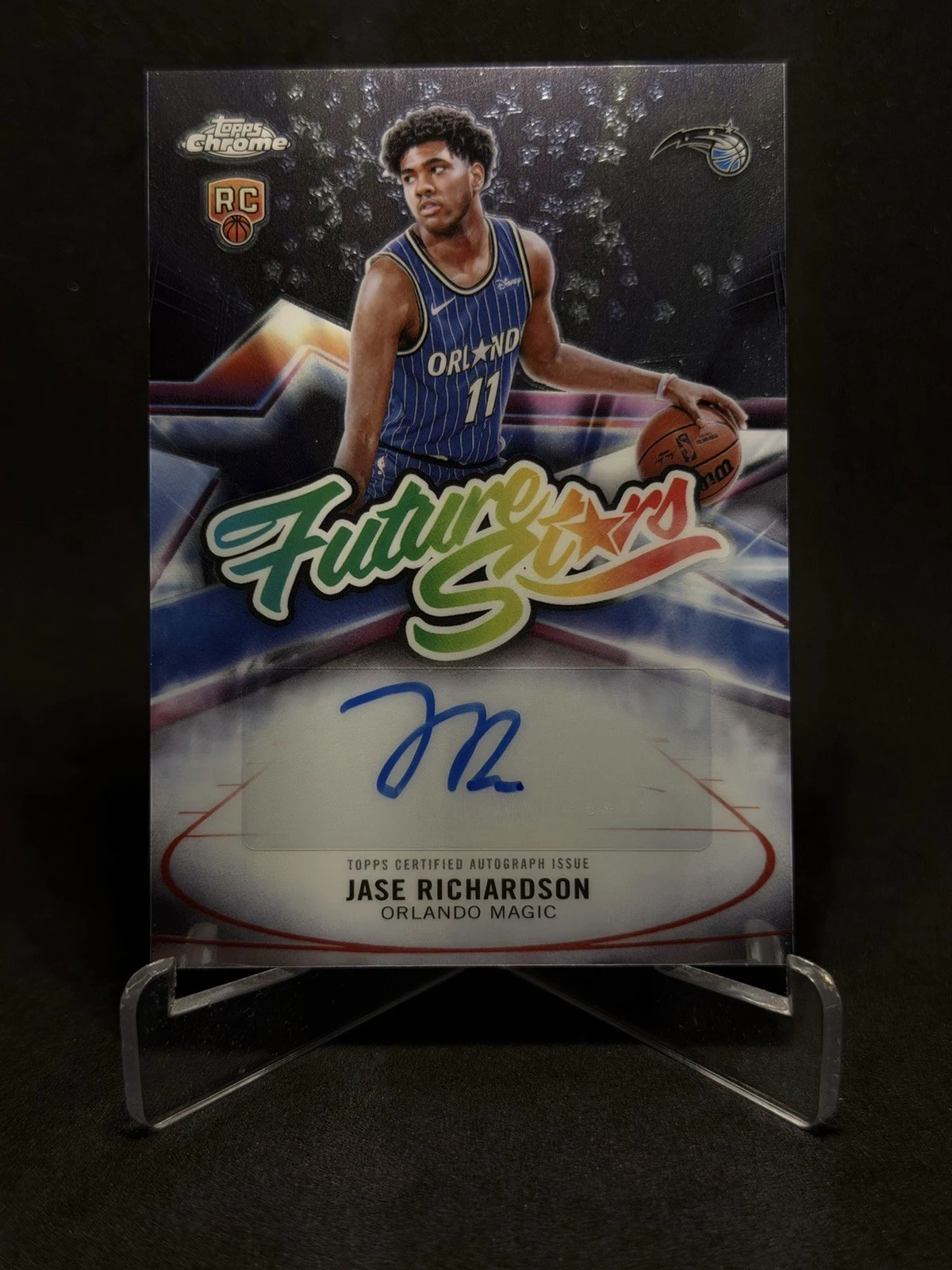 Jase Richardson 2025-26 Topps Chrome card