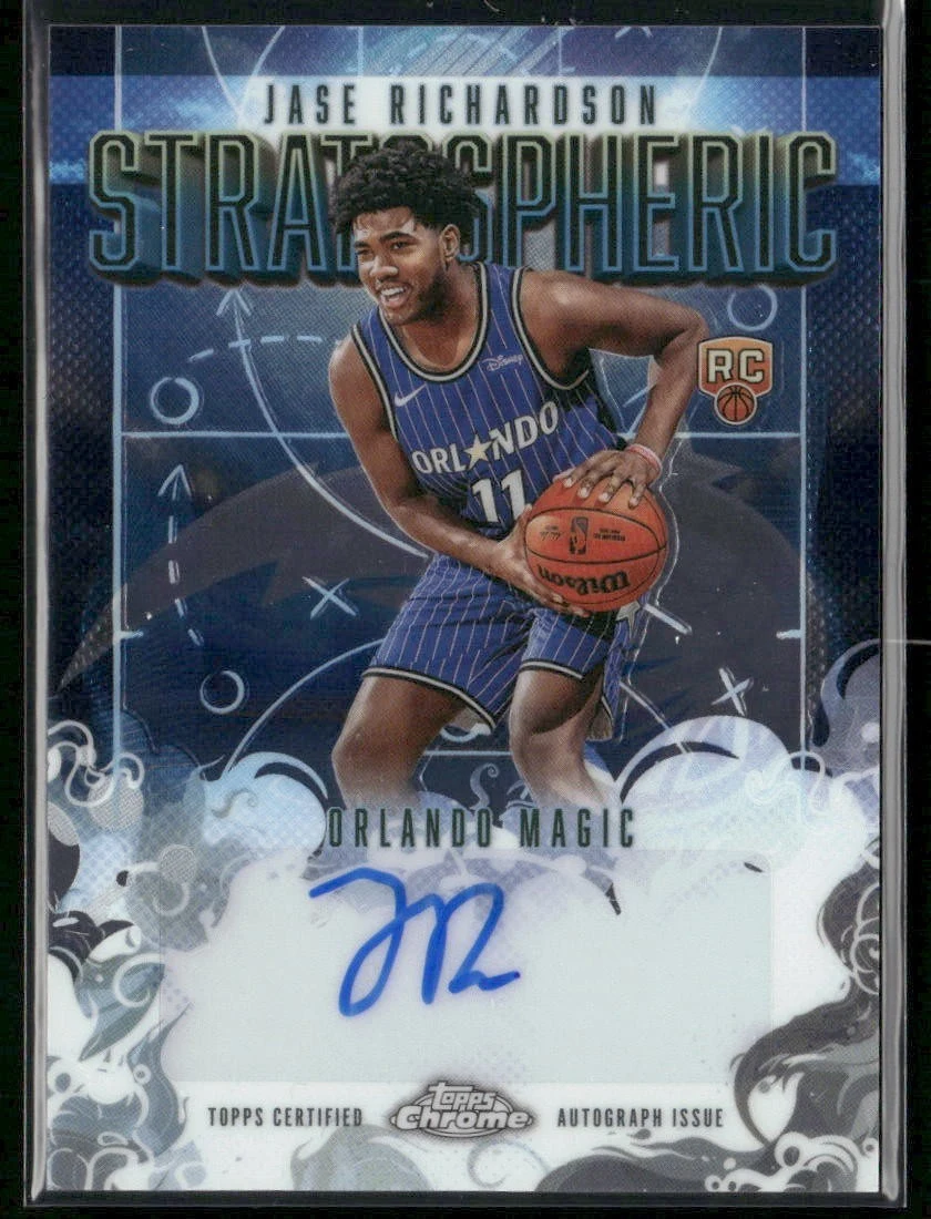 Jase Richardson 2025 Topps Chrome Basketball card