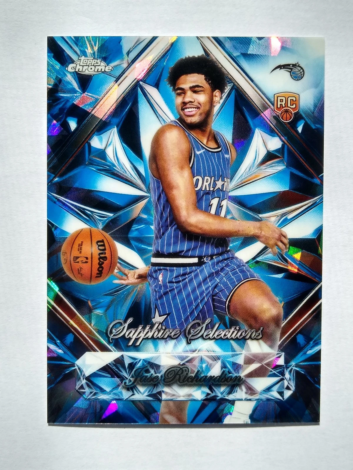 Jase Richardson 2025-26 Topps Chrome card
