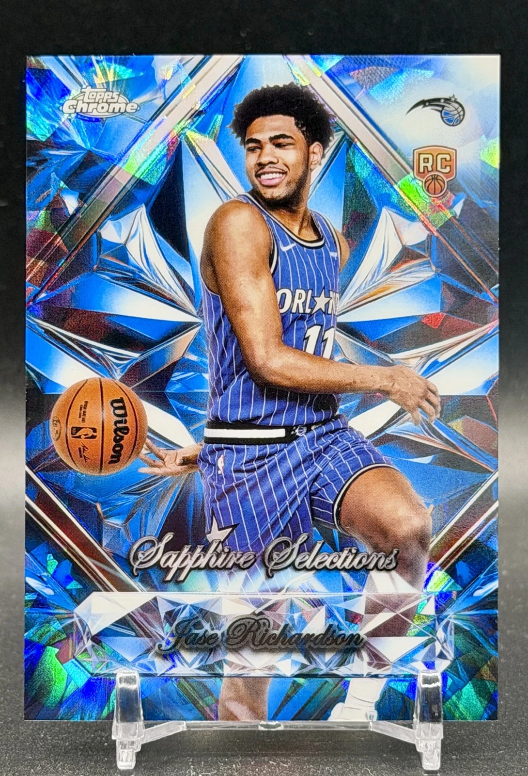 Jase Richardson 2025 Topps Chrome Basketball card
