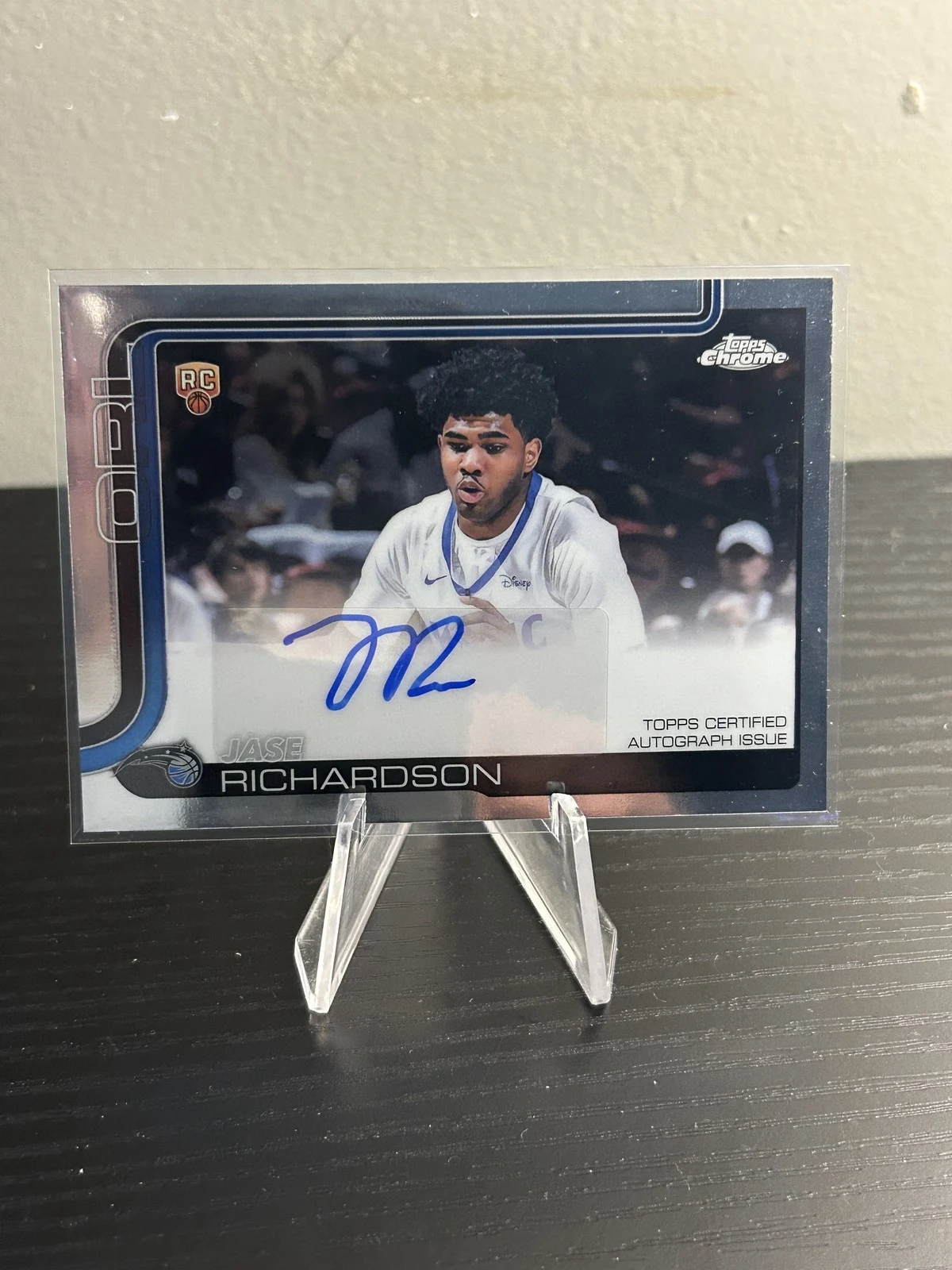 Jase Richardson 2025-26 Topps Chrome card