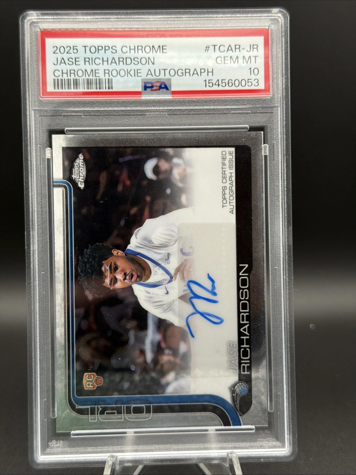 Jase Richardson 2025 Topps Chrome Basketball card