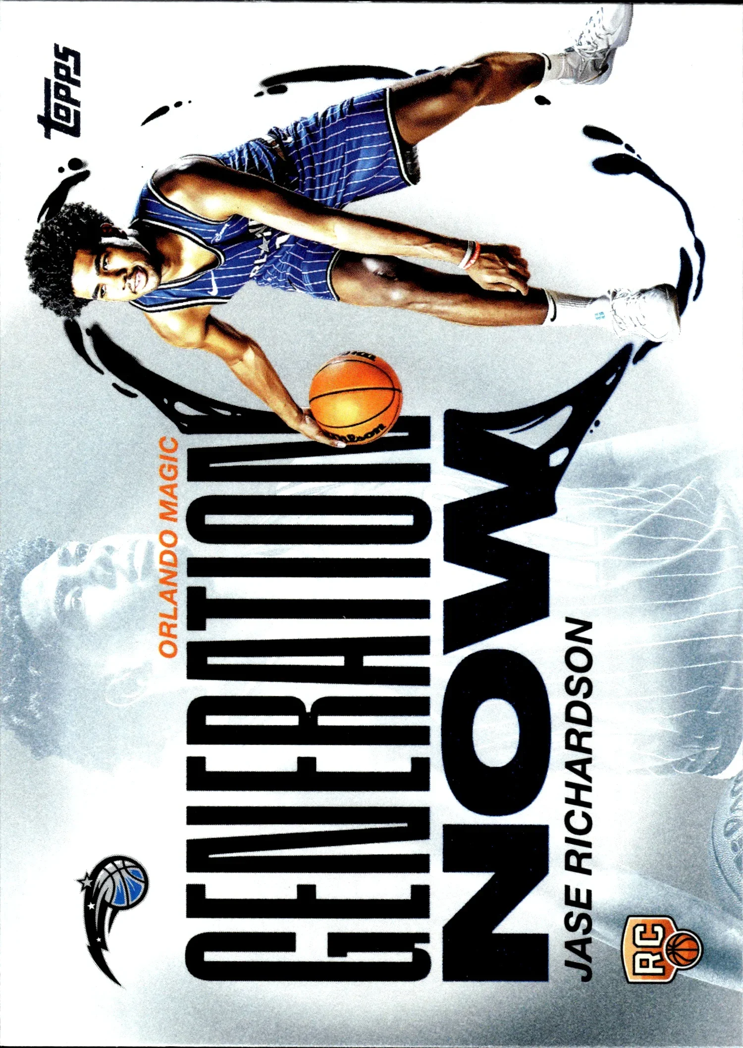 Jase Richardson 2025-26 Topps #GN-25 Generation Now basketball card - Front