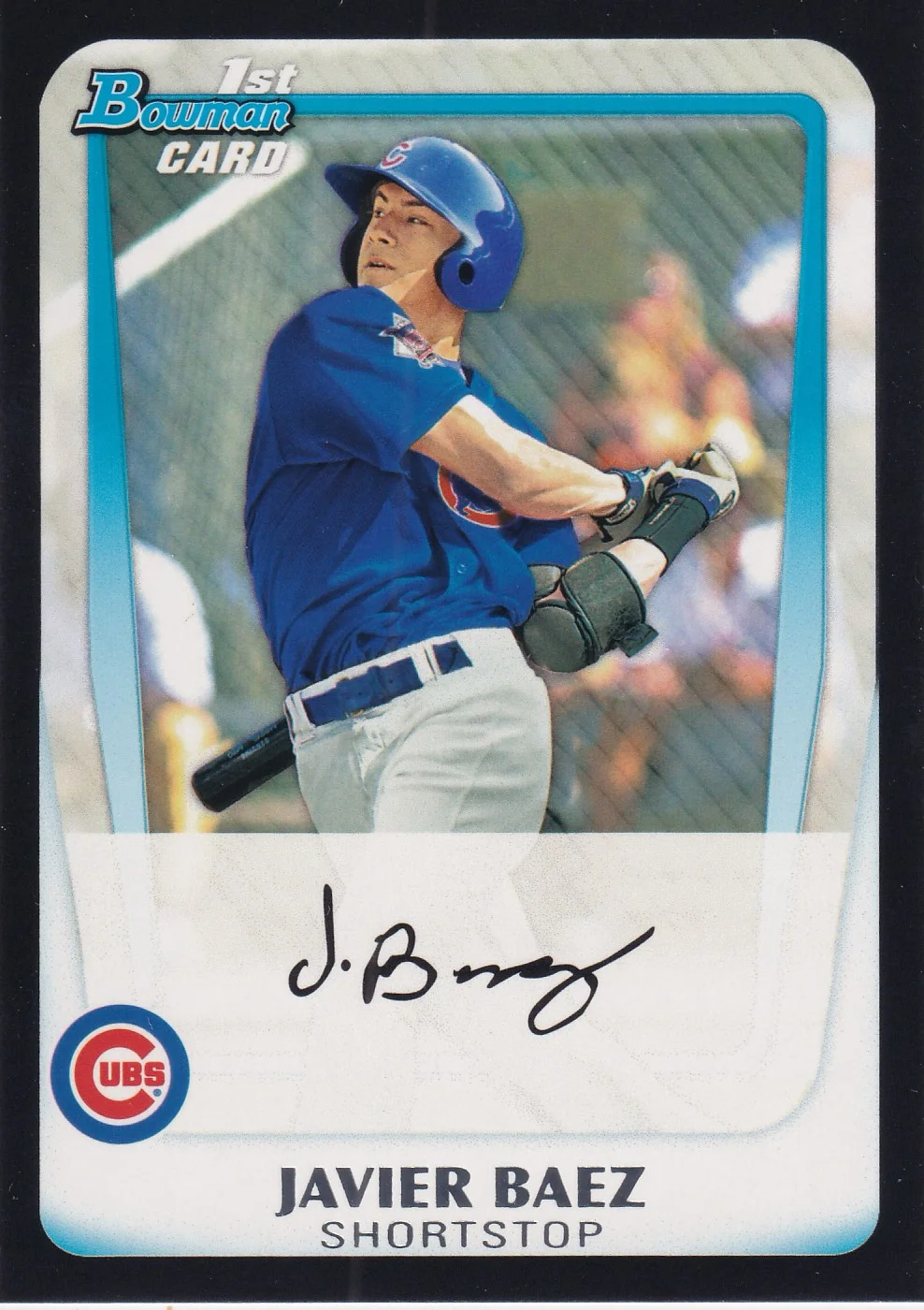 Javier Baez 2011 Bowman Draft Picks & Prospects #BDPP6 Prospects baseball card - Front