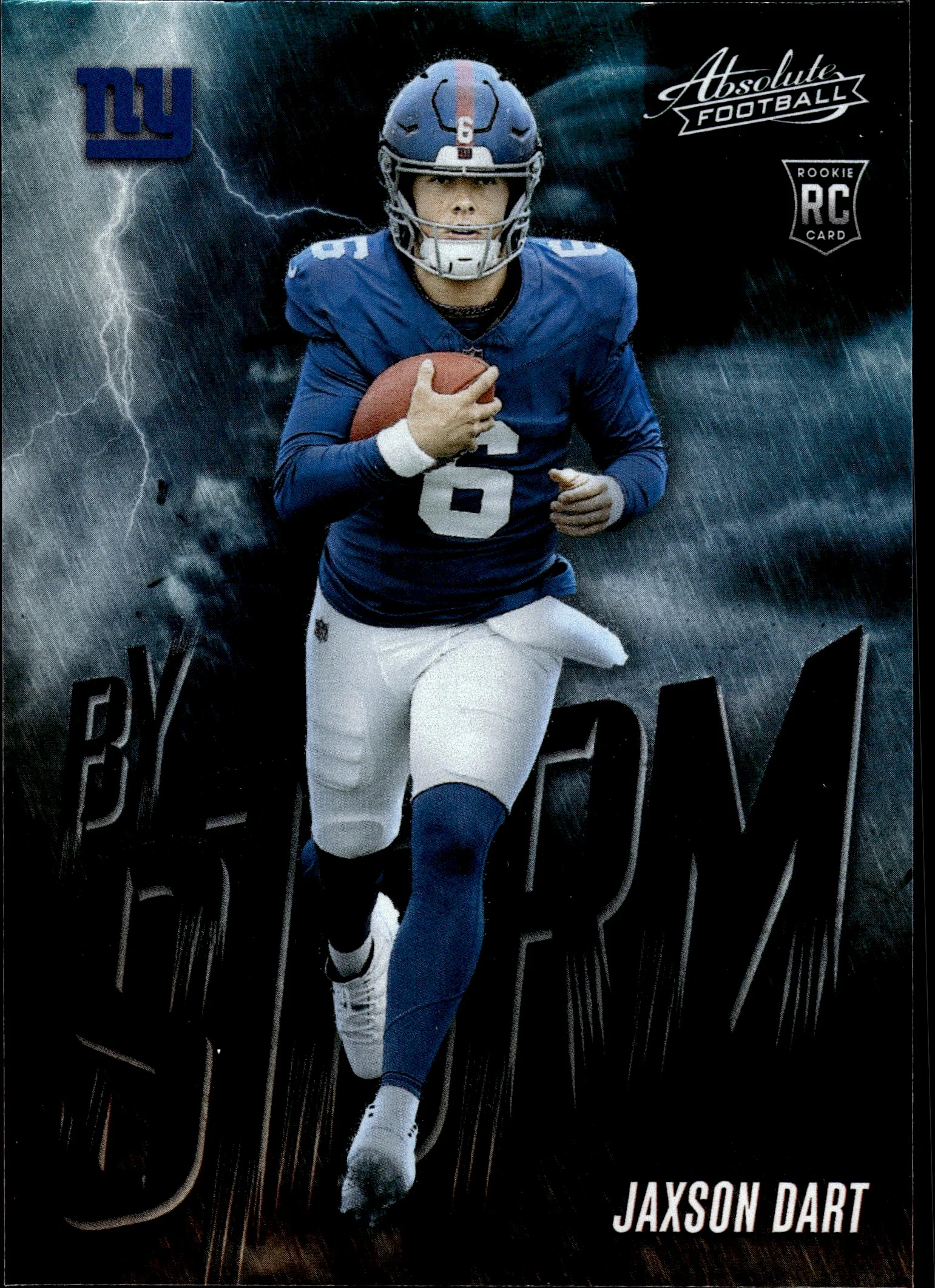 Jaxson Dart 2025 Panini Absolute #7 By Storm football card - Front