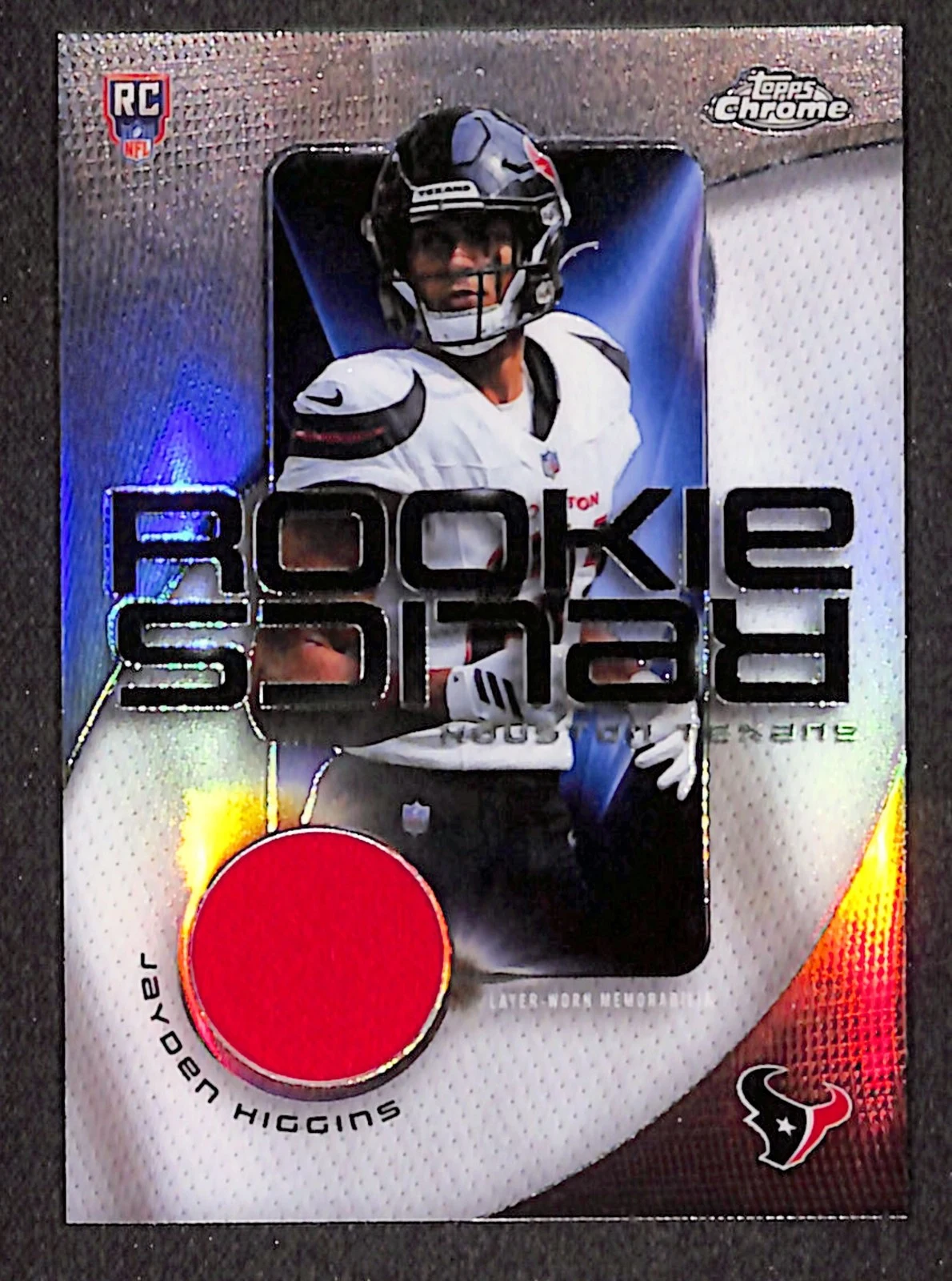 Jayden Higgins 2025 Topps Chrome Football card