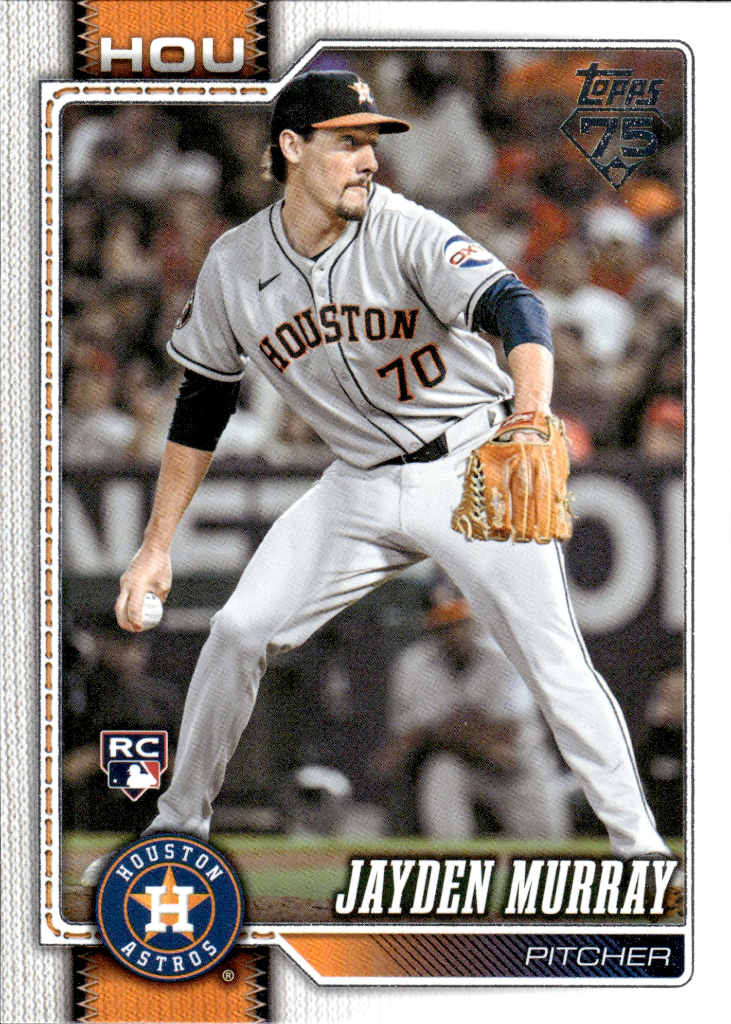 Jayden Murray #664 Rookie Card 2026 Topps Series 2 baseball rookie card - Front