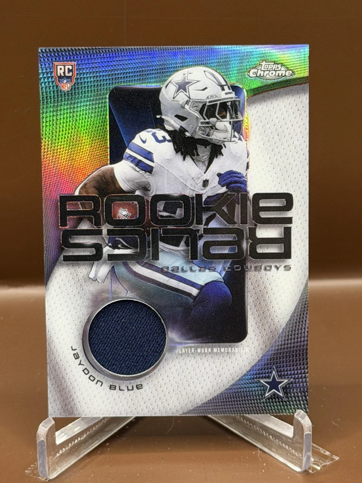 Jaydon Blue 2025 Topps Chrome Football card